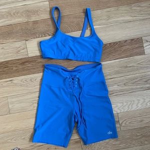 Marina iridescent ALO short set